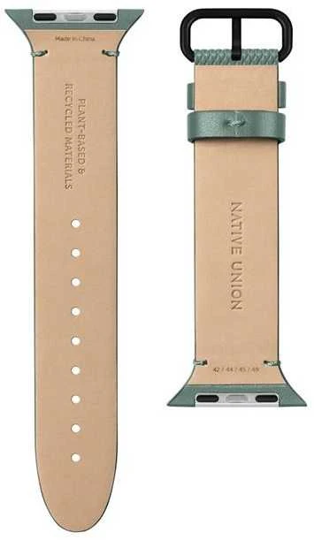 Dėklas Native Union Exkluzivni Native Union (RE)CLASSIC Strap for Apple Watch 44mm, slate žalias