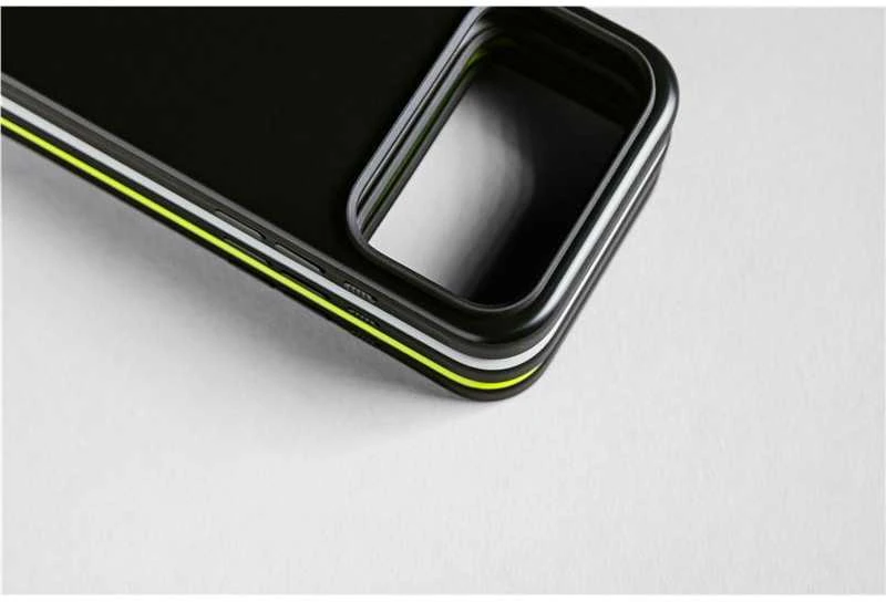 Dėklas Nomad Modern Case, vulcan juodas - iPhone 17 Pro