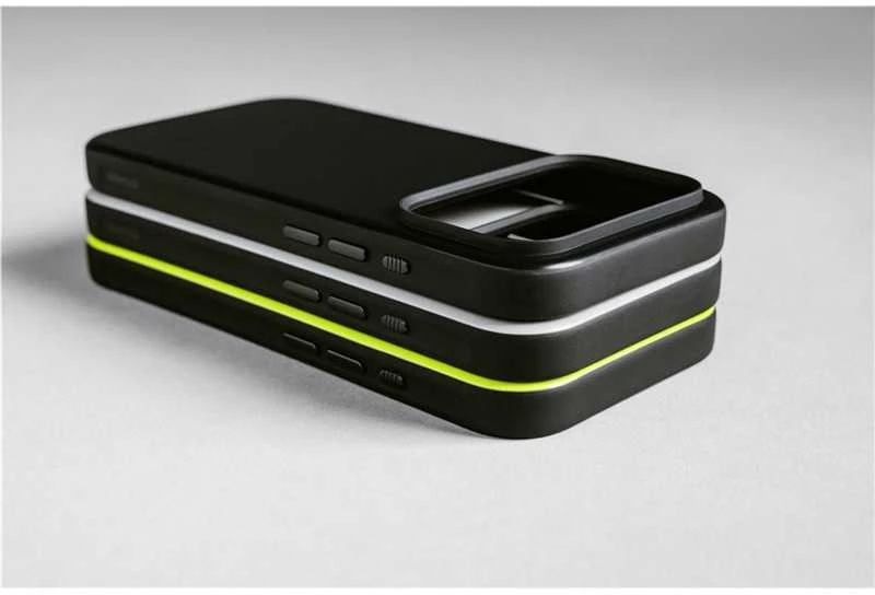 Dėklas Nomad Modern Case, vulcan juodas - iPhone 17 Pro