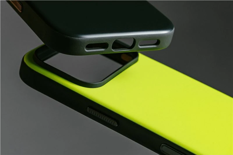 Nomad Modern dėklas, vulcan juodos spalvos – iPhone 17 Pro Max