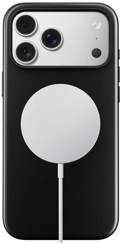Nomad Modern dėklas, vulcan juodos spalvos – iPhone 17 Pro Max