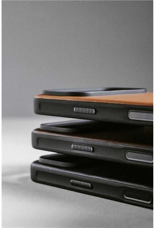 Dėklas Nomad Modern Odinis dėklas, english tan - iPhone 17 Pro
