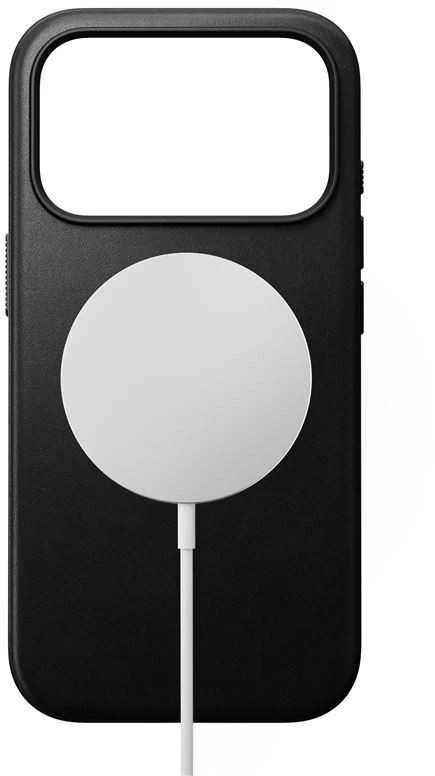 Dėklas Nomad Modern Odinis dėklas, juodas - iPhone 17 Pro