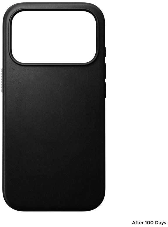 Dėklas Nomad Modern Odinis dėklas, juodas - iPhone 17 Pro