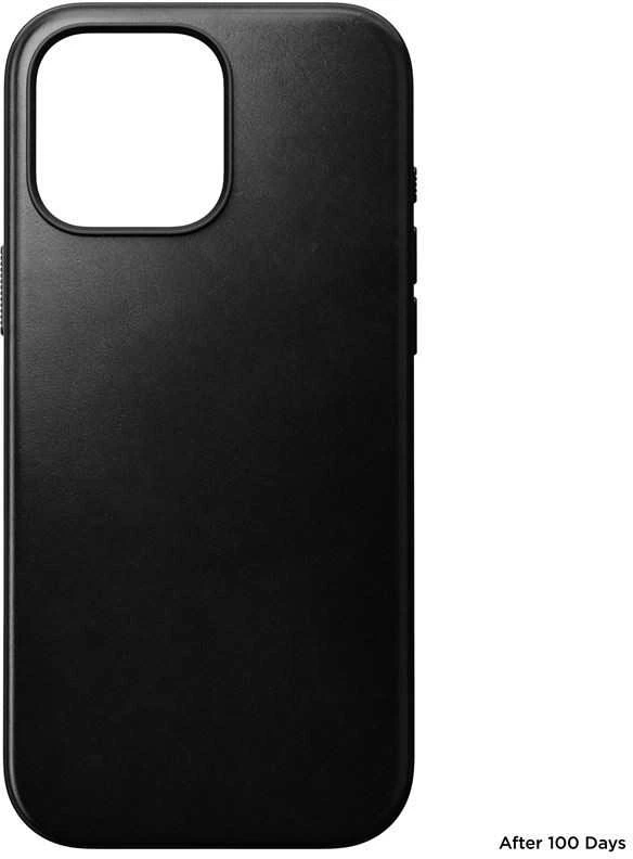 Nomad Modern Odinis dėklas, juodas, iPhone 16 Pro Max | Horween