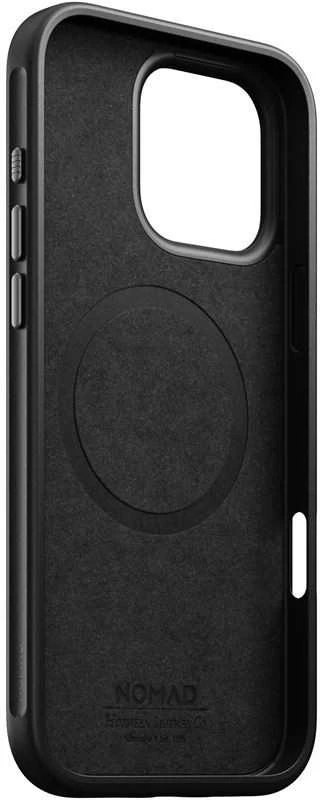 Nomad Modern Odinis dėklas, juodas, iPhone 16 Pro Max | Horween