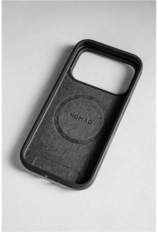 Nomad Modern Odinis dėklas, ruda - iPhone 17 Pro Max