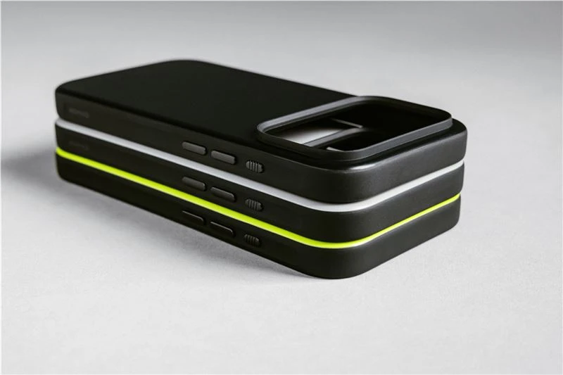 Nomad Modern dėklas, vulcan juodos spalvos – iPhone 17 Pro