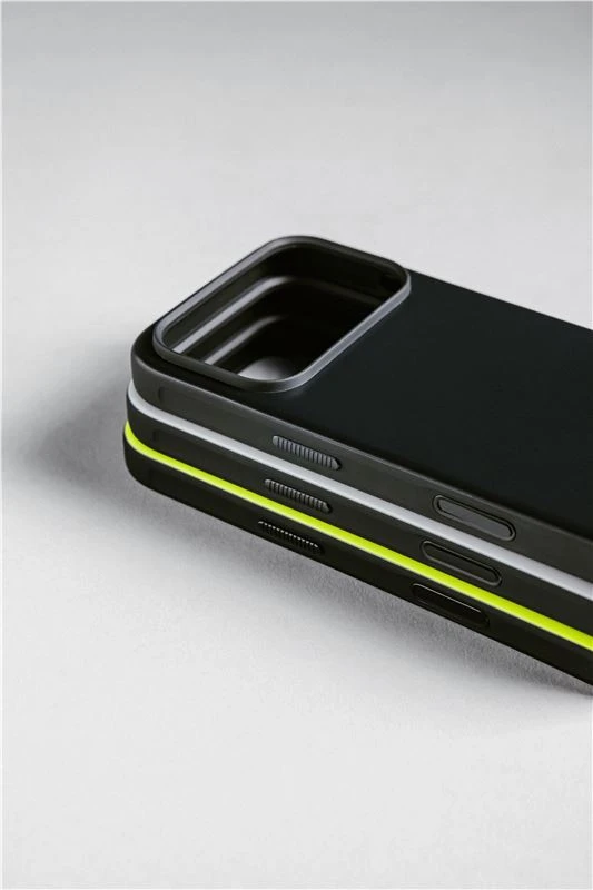 Nomad Modern dėklas, vulcan juodos spalvos – iPhone 17 Pro