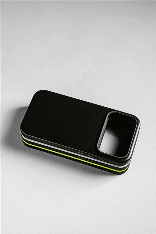 Nomad Modern dėklas, vulcan juodos spalvos – iPhone 17 Pro