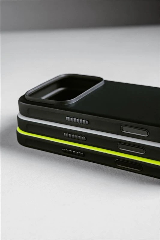 Nomad Modern dėklas, vulcan juodos spalvos – iPhone 17 Pro