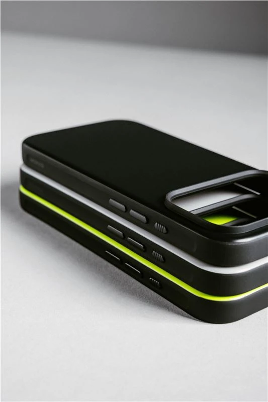 Nomad Modern dėklas, vulcan juodos spalvos – iPhone 17 Pro