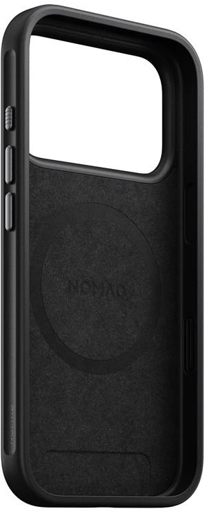 Nomad Modern dėklas, vulcan juodos spalvos – iPhone 17 Pro