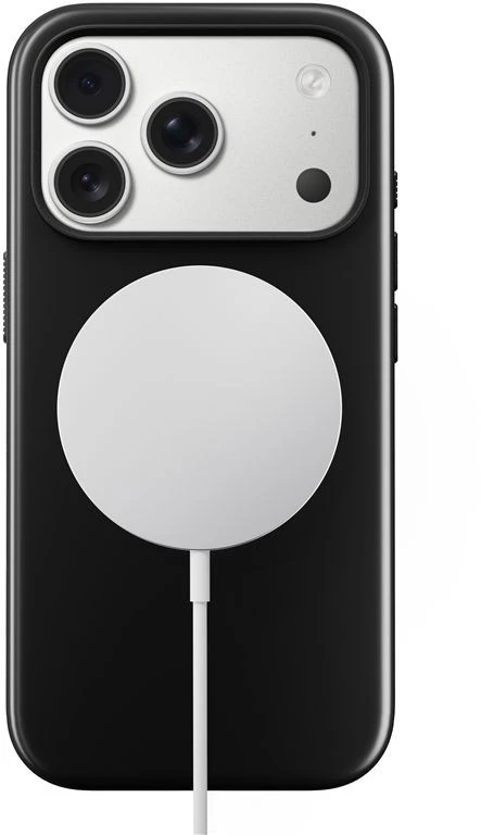 Nomad Modern dėklas, vulcan juodos spalvos – iPhone 17 Pro