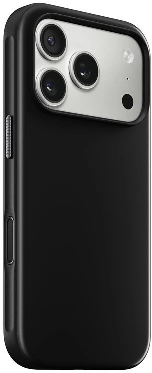Nomad Modern dėklas, vulcan juodos spalvos – iPhone 17 Pro