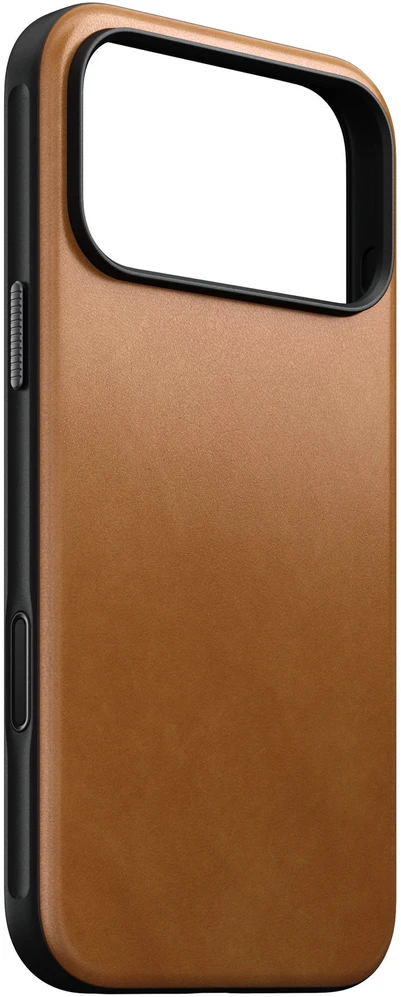 Nomad Modernus odinis dėklas, english tan - iPhone 18 Pro Max/17 Pro Max