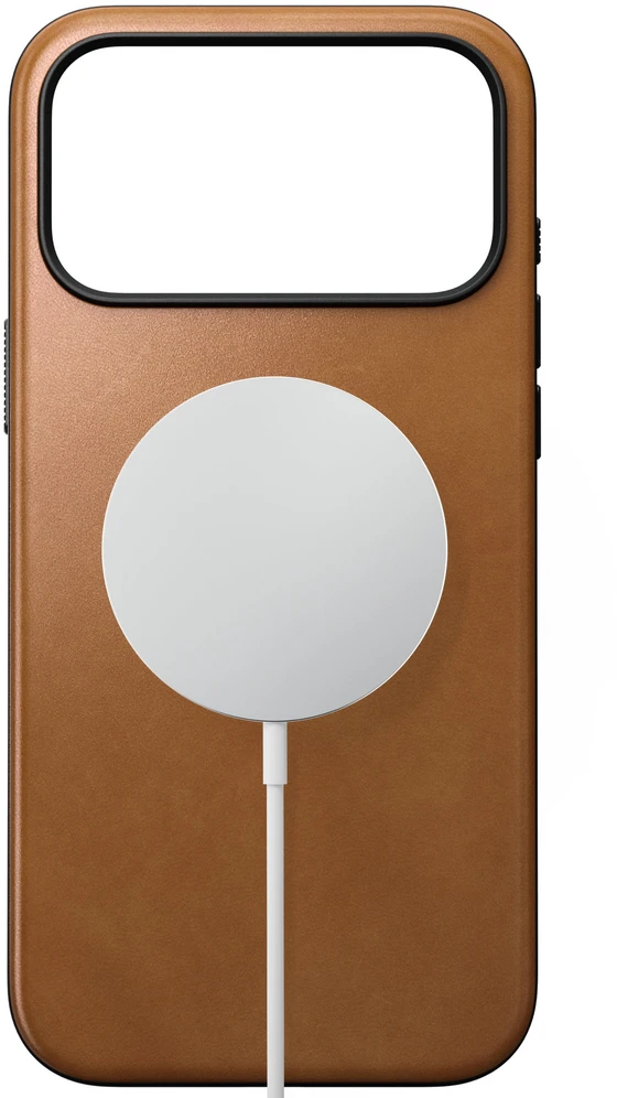 Nomad Modernus odinis dėklas, english tan - iPhone 18 Pro Max/17 Pro Max