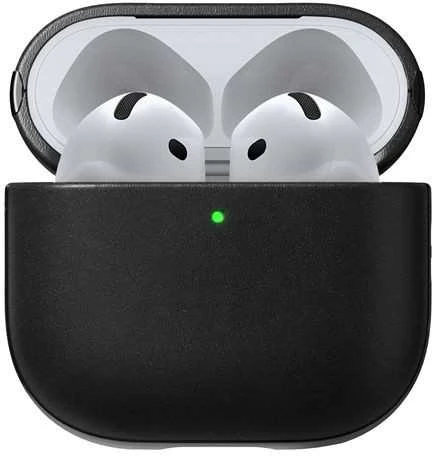 Nomad modernus odinis dėklas, juodas – „Airpods 4“