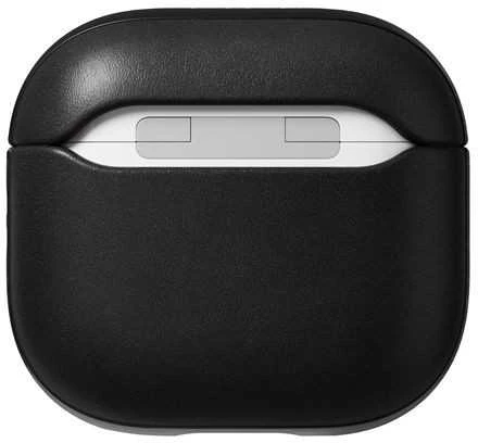 Nomad modernus odinis dėklas, juodas – „Airpods 4“