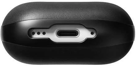 Nomad modernus odinis dėklas, juodas – „Airpods 4“