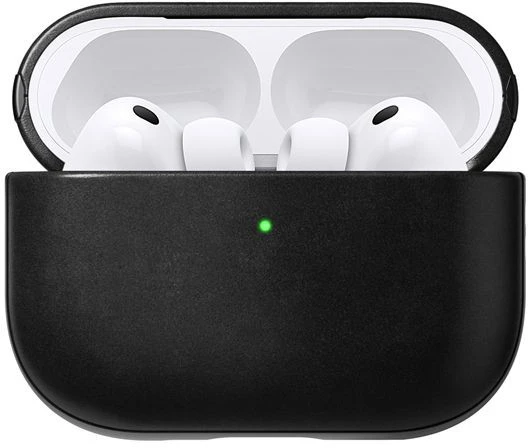 Nomad Modern odinis dėklas, juodos spalvos (Horween) – AirPods Pro 3