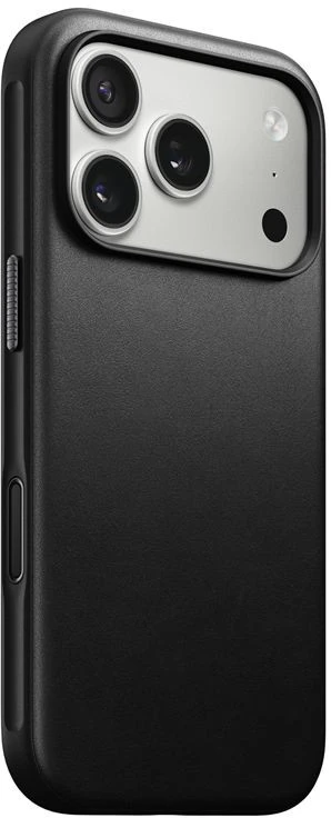Nomad Modern Leather dėklas, juodos spalvos – iPhone 17 Pro