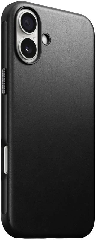 Nomad Modernus odinis dėklas, juodas - iPhone 16 Plus