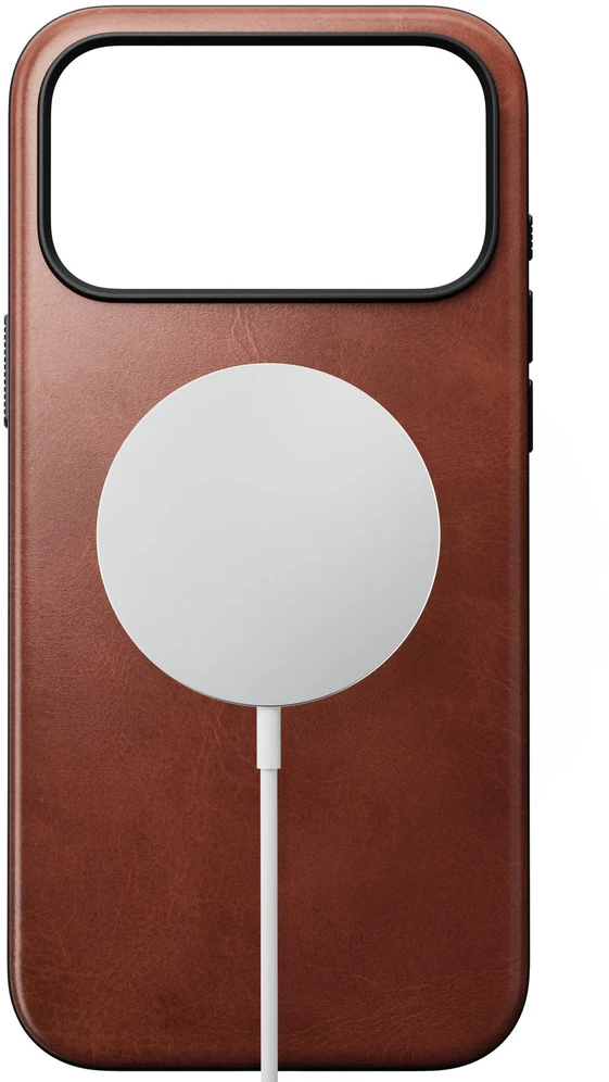 Nomad modernus odinis dėklas, olde dublin (Horween) - iPhone 18 Pro Max/17 Pro Max