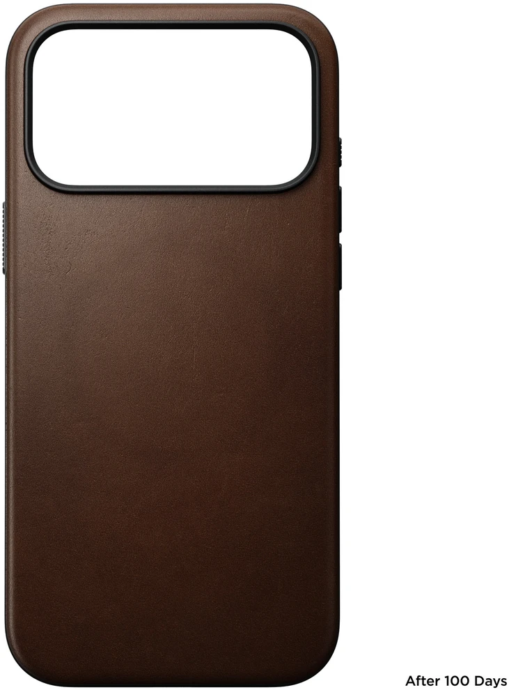 Nomad Modernus odinis dėklas, rudas - iPhone 18 Pro Max/17 Pro Max