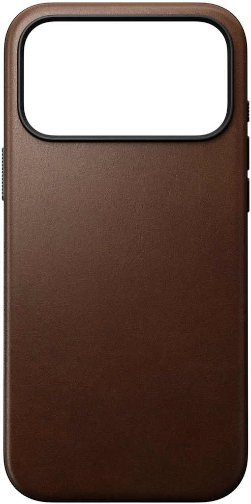Nomad Modernus odinis dėklas, rudas - iPhone 18 Pro Max/17 Pro Max