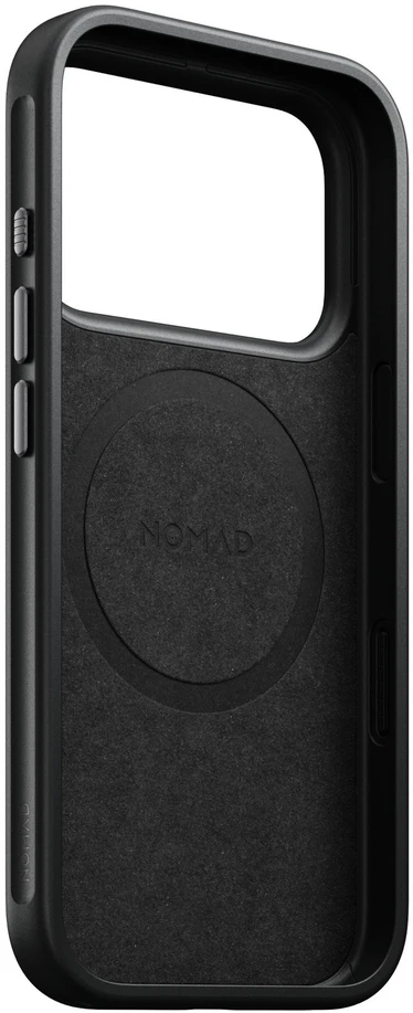 Nomad Modernus odinis dėklas, rudos spalvos - iPhone 18 Pro/17 Pro