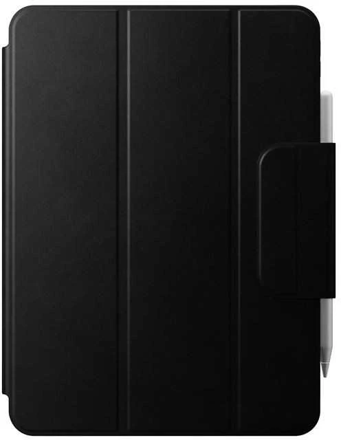 Nomad Goods „Nomad“ odinis dėklas, juodas. „Nomad“ oda – „iPad Pro 11“ M4.