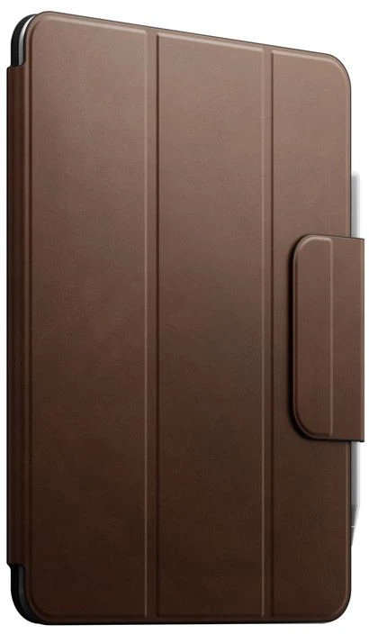 Nomad odinis dėklas, rudos spalvos Nomad leather – iPad Pro 11″ M4, M5