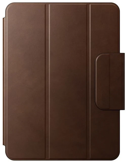 Nomad odinis dėklas, rudos spalvos Nomad leather – iPad Pro 11″ M4, M5