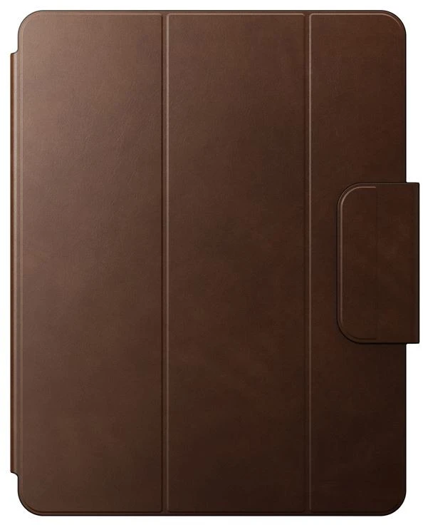 Nomad odinis folio dėklas, rudos spalvos Nomad oda - iPad Pro 13" M4, M5