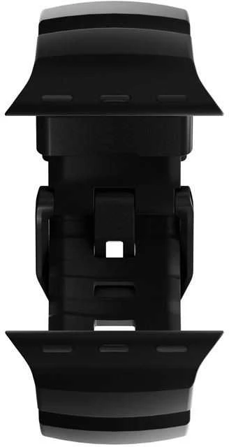 Nomad „Rocky Point“ dirželis, anglies juodumo/juodas – AW 46 mm/49 mm