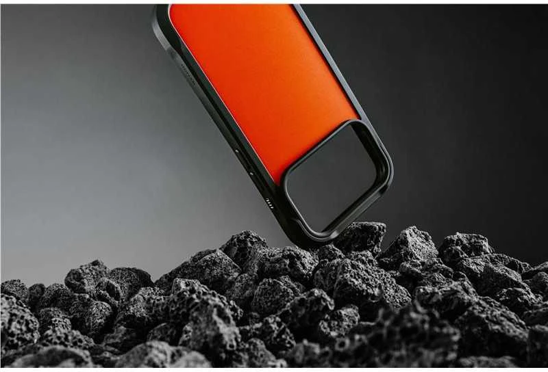 Dėklas Nomad Rugged Case, ultra oranžinis - iPhone 17 Pro