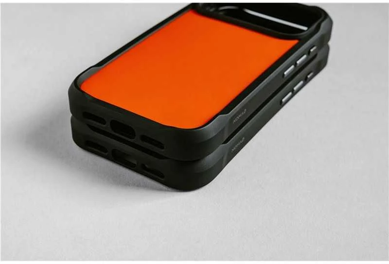 Dėklas Nomad Rugged Case, ultra oranžinis - iPhone 17 Pro