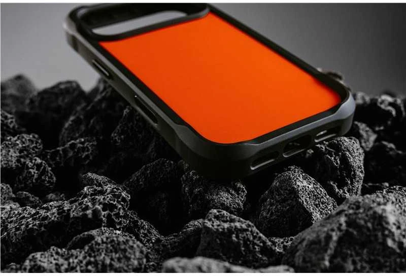 Dėklas Nomad Rugged Case, ultra oranžinis - iPhone 17 Pro