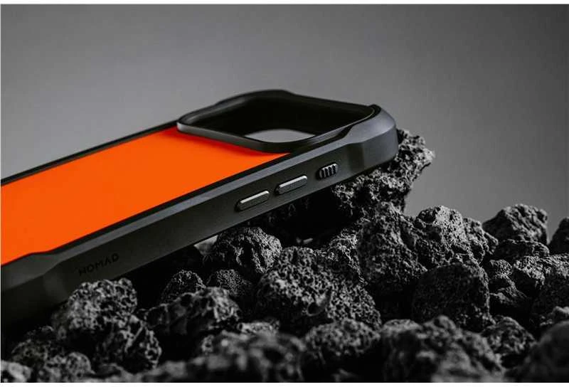 Dėklas Nomad Rugged Case, ultra oranžinis - iPhone 17 Pro