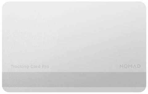 Nomad Tracking Card Pro – „Find My“, baltos spalvos