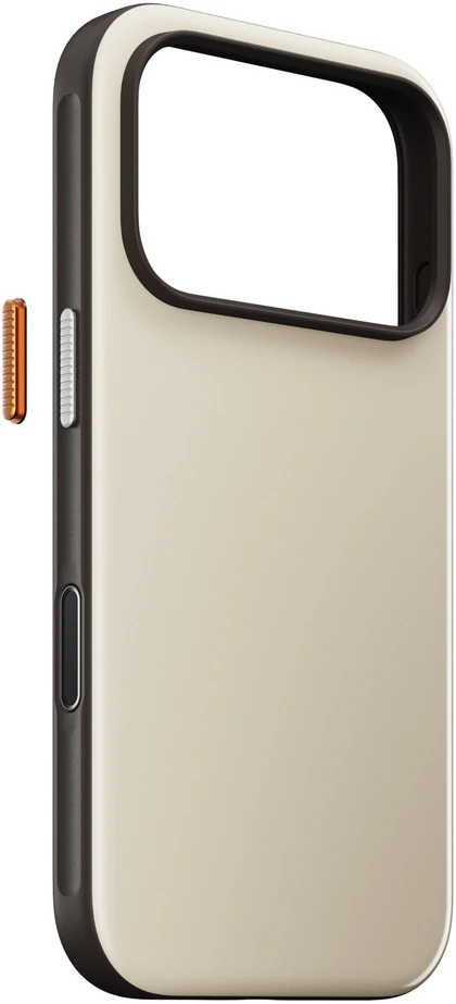 Nomad Sportinis dėklas, plukdytos medienos spalva - iPhone 18 Pro/17 Pro