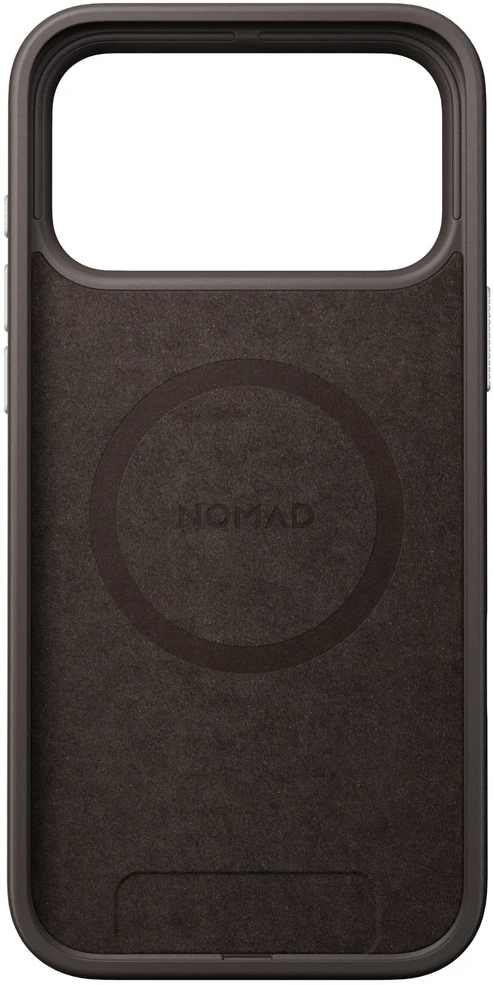 Nomad Sportinis dėklas, plukdytos medienos spalva - iPhone 18 Pro Max/17 Pro Max