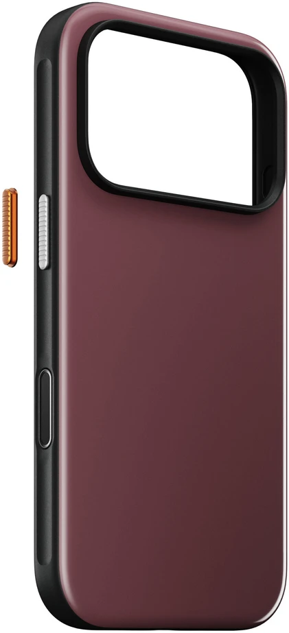 Nomad Sportinis dėklas, raudonmedžio - iPhone 18 Pro/17 Pro
