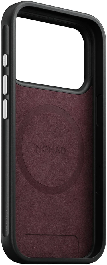 Nomad Sportinis dėklas, raudonmedžio - iPhone 18 Pro/17 Pro