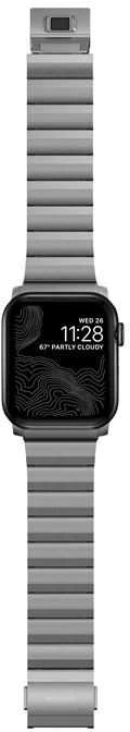 Nomad Titano apyrankė, natūrali - Apple Watch 49mm/46mm/45mm/44mm/42mm