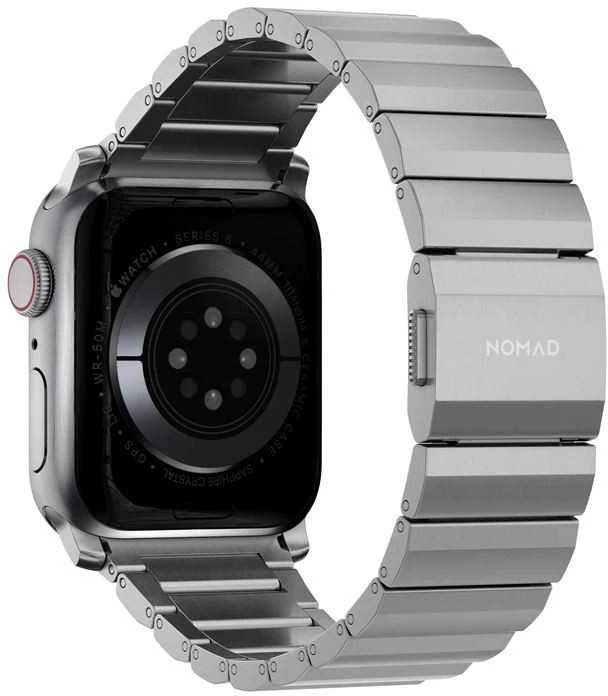 Nomad Titano apyrankė, natūrali - Apple Watch 49mm/46mm/45mm/44mm/42mm