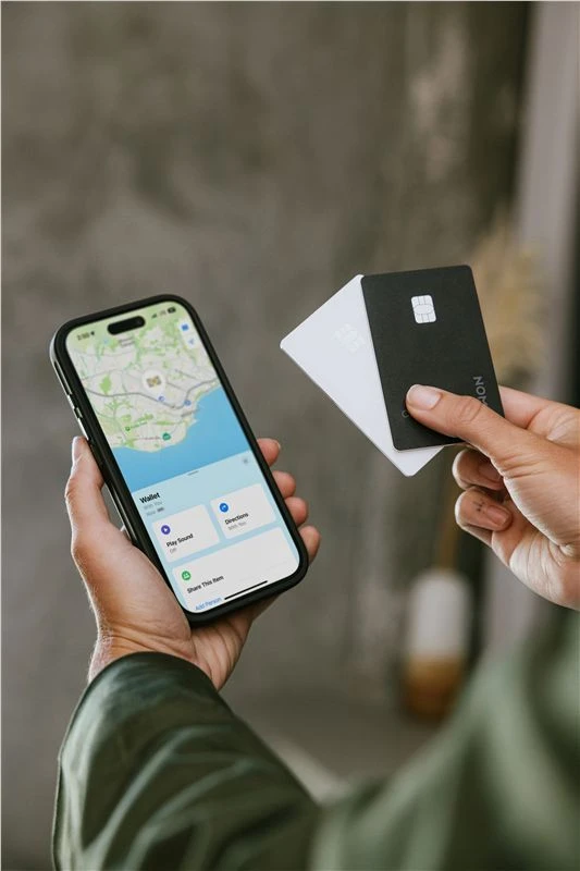 Nomad Tracking Card Pro - Find My, juoda