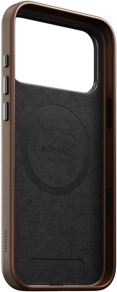 Burga Nomad Traditional odinis dėklas, rudas – iPhone 18 Pro Max/17 Pro Max