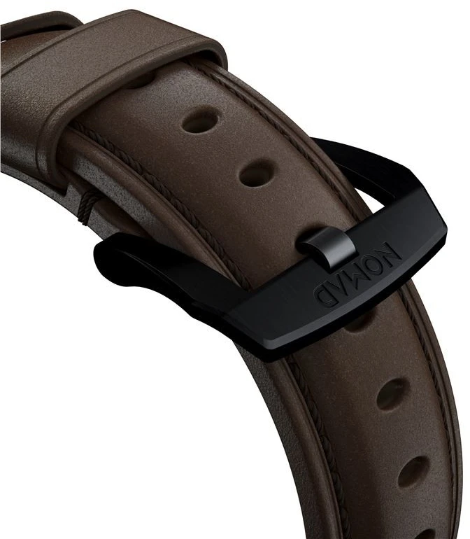 Nomad Išmaniojo laikrodžio Apple odinis dirželis, Rudos spalvos, 42/44mm
